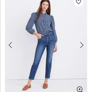 Madewell Stovepipe Jeans